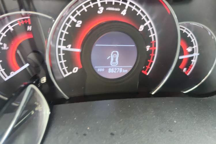 Used Great Wall C50 2016 1.5T Manual Fashion Edition Odometer Close Up