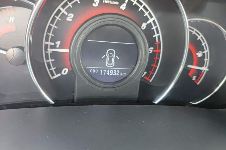 Used Great Wall C50 2016 1.5T Manual Fashion Edition Odometer Close Up