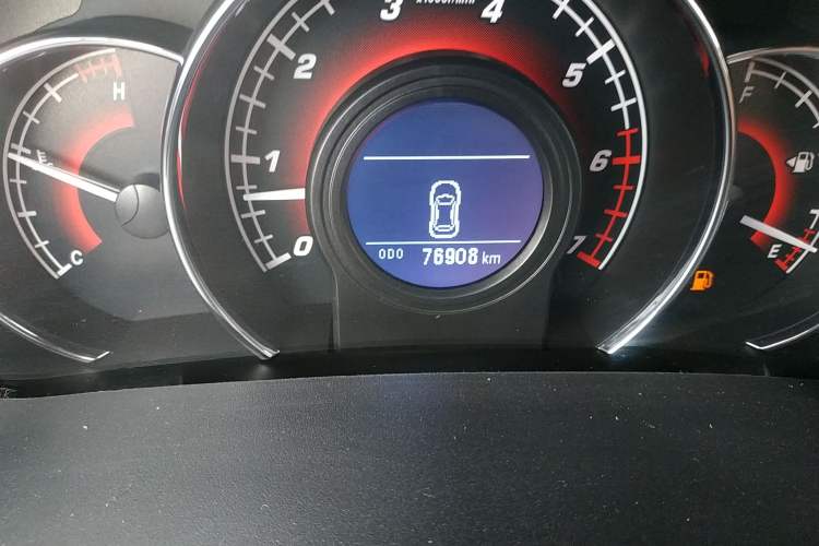 Used Great Wall C50 2016 1.5T Manual Fashion Edition Odometer Close Up
