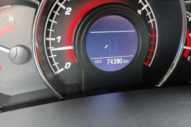 Used Great Wall C50 2016 1.5T Manual Fashion Edition Odometer Close Up