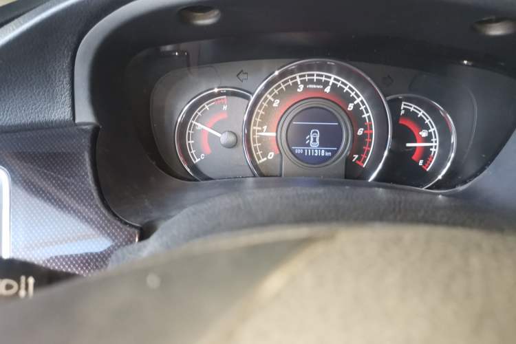 Used Great Wall C50 2016 1.5T Manual Fashion Edition Odometer Close Up