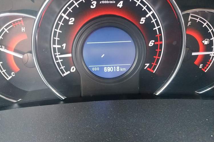 Used Great Wall C50 2016 1.5T Manual Comfort Edition Odometer Close Up