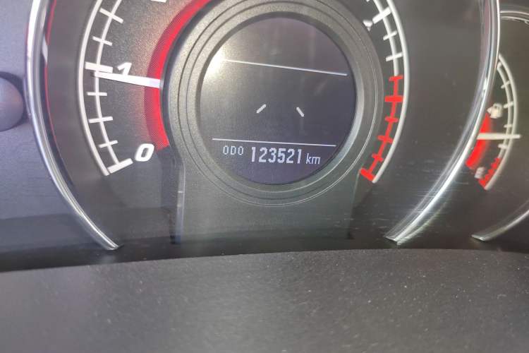 Used Great Wall C50 2016 1.5T Manual Fashion Edition Odometer Close Up