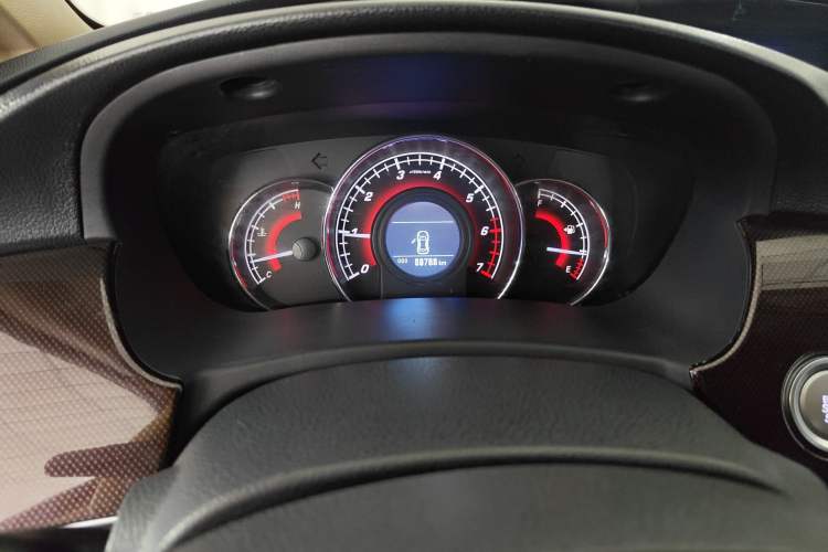 Used Great Wall C50 2016 1.5T Manual Fashion Edition Odometer Close Up