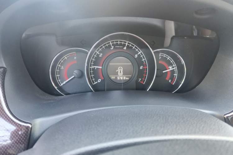 Used Great Wall C50 2016 1.5T Manual Fashion Edition Odometer Close Up