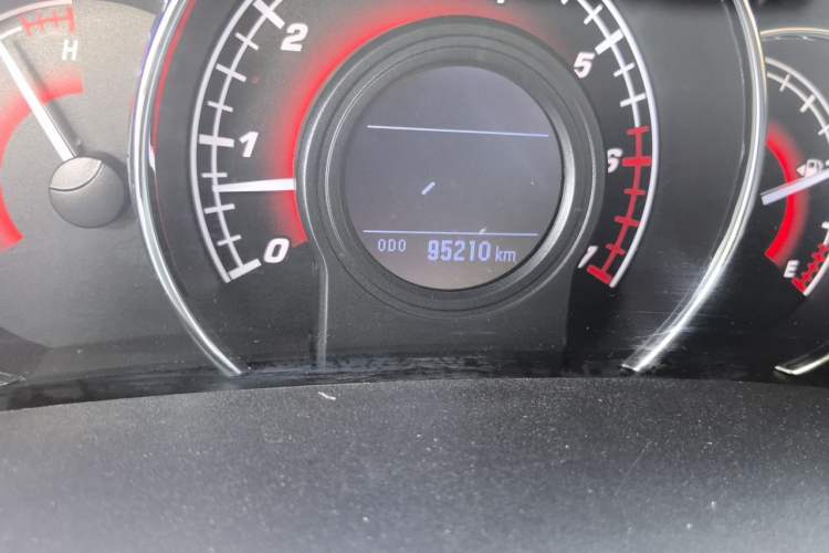Used Great Wall C50 2016 1.5T Manual Comfort Edition Odometer Close Up