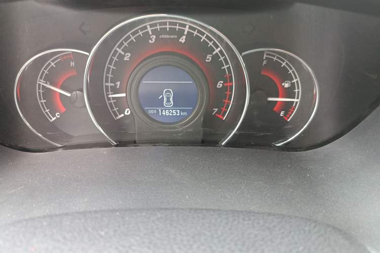 Used Great Wall C50 2016 1.5T Manual Fashion Edition Odometer Close Up