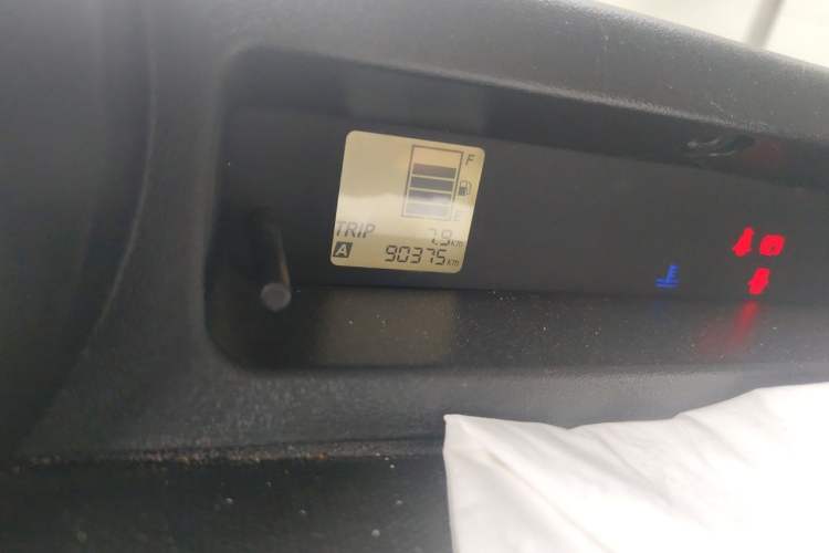Used Great Wall Coolbear 2009 1.5L Manual Luxury Version Odometer Close Up