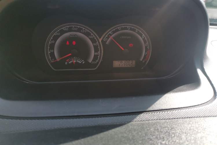 Used Great Wall Florid 2009 CROSS 1.3 VVT Odometer Close Up