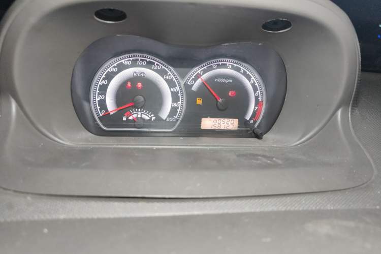 Used Great Wall Florid 2009 1.3 VVT Luxury Model Odometer Close Up