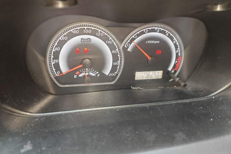 Used Great Wall Florid 2009 CROSS 1.5 VVT Odometer Close Up