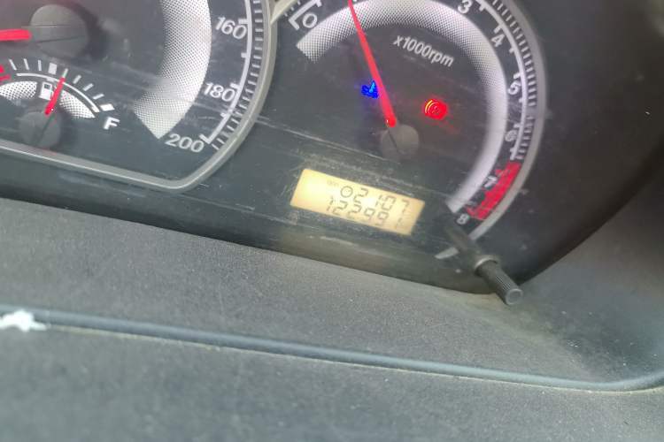 Used Great Wall Florid 2011 CROSS 1.5L MT Odometer Close Up