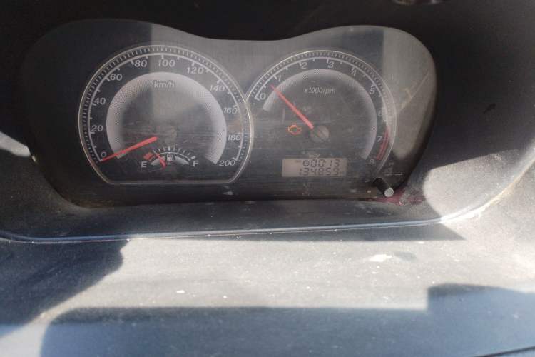 Used Great Wall Florid 2011 CROSS 1.5L MT Odometer Close Up