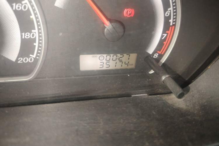 Used Great Wall Florid 2011 CROSS 1.5L MT Odometer Close Up