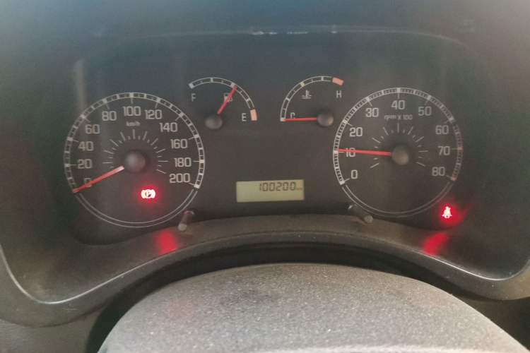 Used Great Wall Genie 2009 1.3L Comfort Model Odometer Close Up
