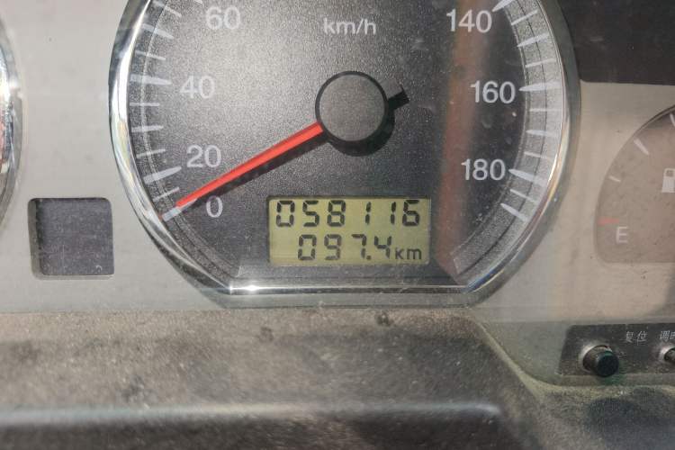 Used Great Wall Jingle 2008 2.2L Luxury Big Double-Cab Odometer Close Up