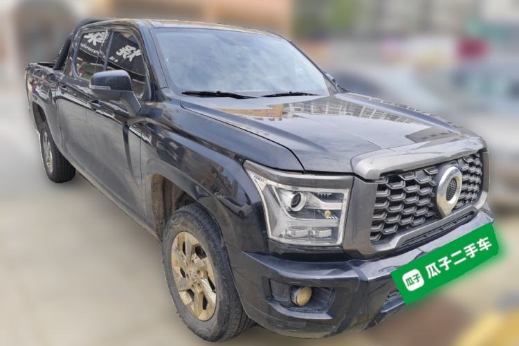 Used Great Wall King Kong Poer 2022 2.0T Manual Diesel 4x4 Entrepreneurial-Grade Long-Box Flatbed GW4D20M Front Right 45 Deg