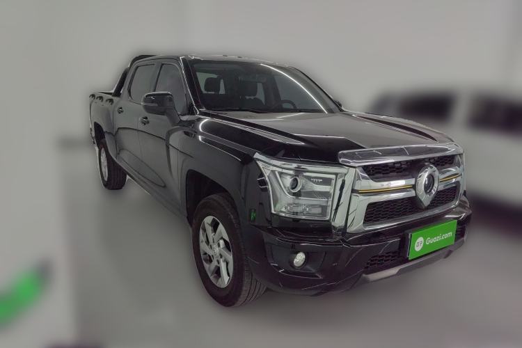 Used Great Wall King Kong Poer 2023 2.0T Automatic Gasoline Two-Wheel-Drive Elite Version Flatbed GW4C20C Front Right 45 Deg