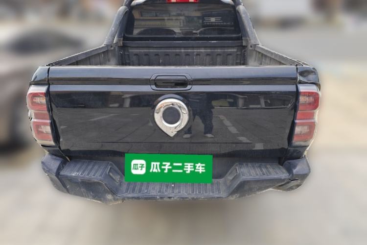 Used Great Wall King Kong Poer 2022 2.0T Manual Diesel 4x4 Entrepreneurial-Grade Long-Box Flatbed GW4D20M Rear