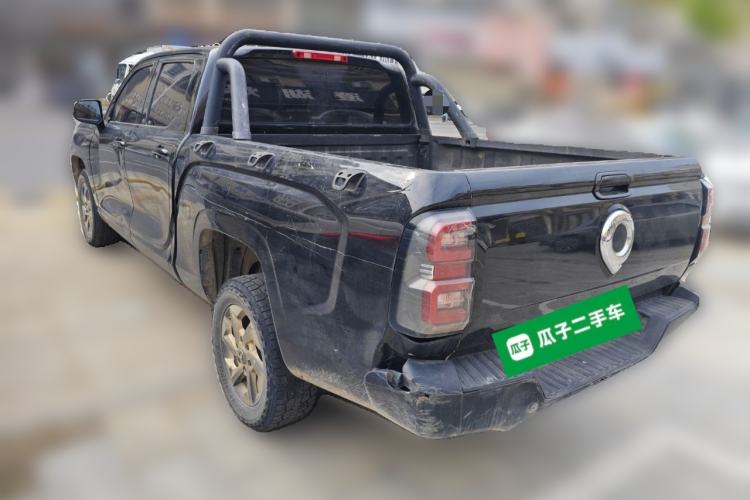 Used Great Wall King Kong Poer 2022 2.0T Manual Diesel 4x4 Entrepreneurial-Grade Long-Box Flatbed GW4D20M Rear Left 45 Deg