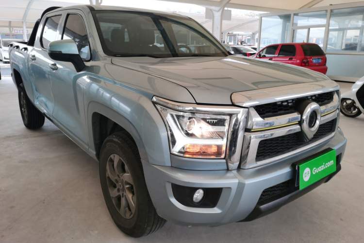 Used Great Wall King Kong Poer 2023 2.0T Automatic Diesel 4x4 Elite Edition Flatbed GW4D20M Front Right 45 Deg