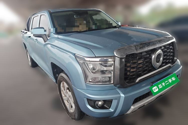 Used Great Wall King Kong Poer 2022 2.0T Manual Gasoline Two-Wheel-Drive Elite Version with Long Bed – GW4C20B Front Right 45 Deg