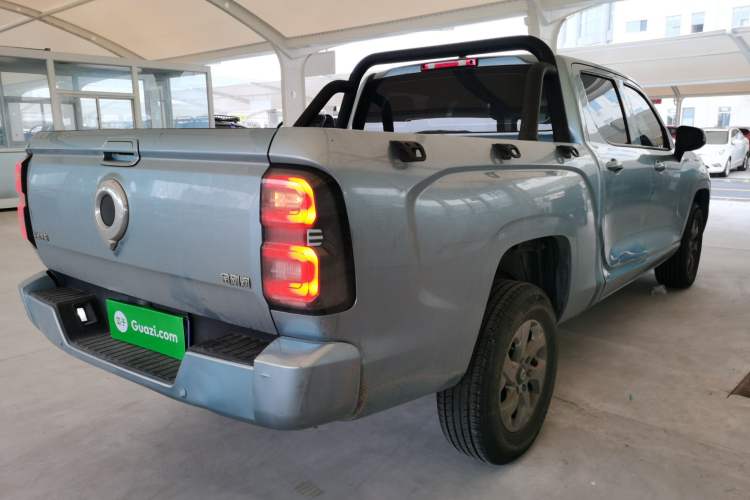Used Great Wall King Kong Poer 2023 2.0T Automatic Diesel 4x4 Elite Edition Flatbed GW4D20M Rear Right 45 Deg