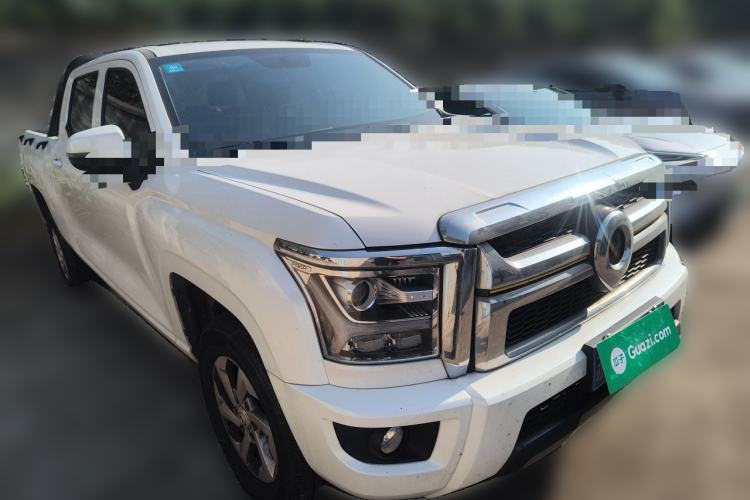 Used Great Wall King Kong Poer 2023 2.0T Automatic Gasoline Two-Wheel-Drive Elite Version Flatbed GW4C20C Front Right 45 Deg