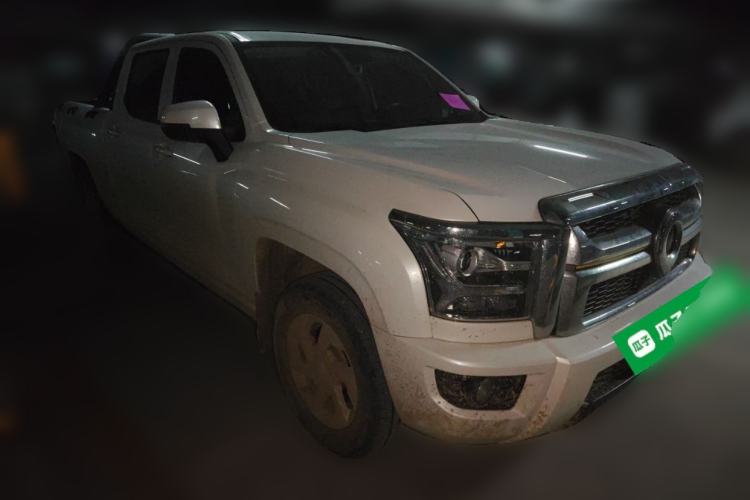 Used Great Wall King Kong Poer 2023 2.0T Automatic Diesel Two-Wheel-Drive Elite Version Flatbed GW4D20M Front Right 45 Deg