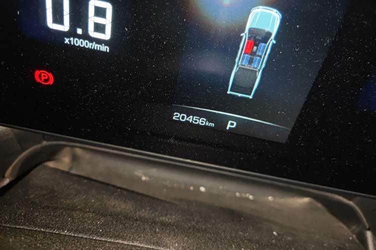 Used Great Wall King Kong Poer 2023 2.0T Automatic Diesel Two-Wheel-Drive Elite Version Flatbed GW4D20M Odometer Close Up