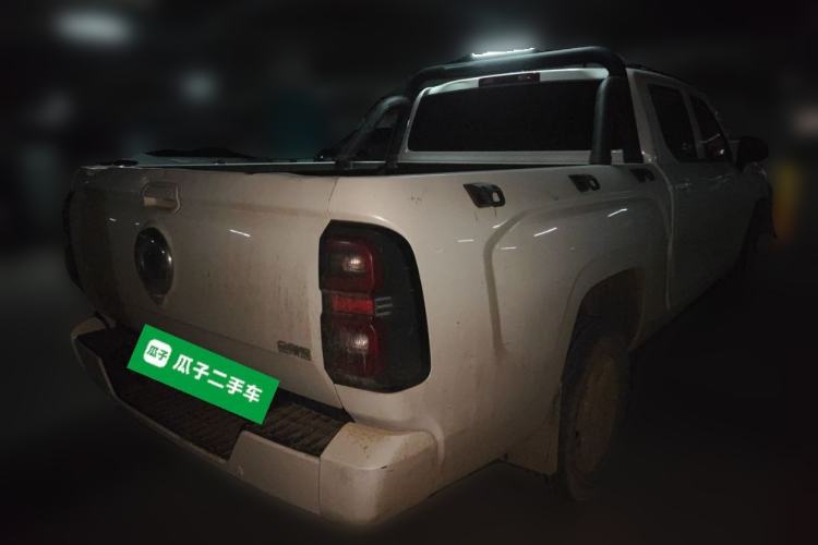 Used Great Wall King Kong Poer 2023 2.0T Automatic Diesel Two-Wheel-Drive Elite Version Flatbed GW4D20M Rear Right 45 Deg