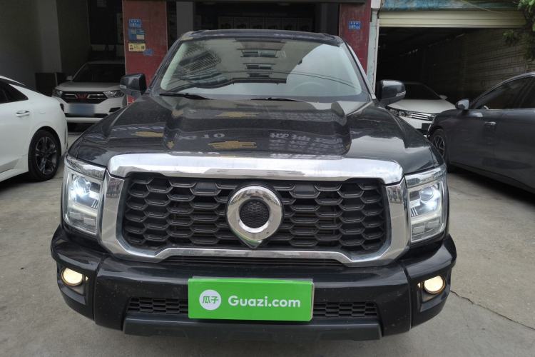 Used Great Wall King Kong Poer 2022 2.0T Manual Gasoline Two-Wheel Drive Elite Version with Long Bed and Flatbed – GW4C20B Front