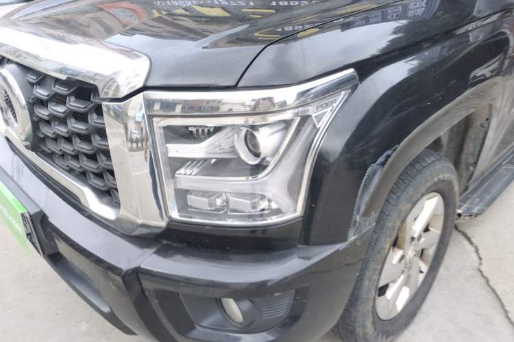 Used Great Wall King Kong Poer 2022 2.0T Manual Gasoline Two-Wheel Drive Elite Version with Long Bed and Flatbed – GW4C20B Left Front Headlight