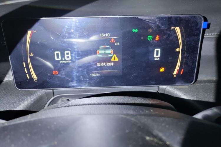 Used Great Wall King Kong Poer 2022 2.0T Manual Diesel Two-Wheel Drive Elite Version with Long Bed GW4D20M Odometer Close Up
