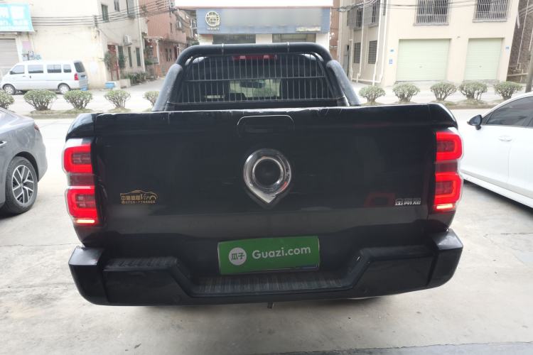 Used Great Wall King Kong Poer 2022 2.0T Manual Gasoline Two-Wheel Drive Elite Version with Long Bed and Flatbed – GW4C20B Rear