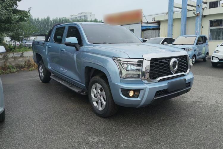 Used Great Wall King Kong Poer 2022 2.0T Manual Diesel Two-Wheel Drive Elite Version Long Bed Flatbed – GW4D20M Front Right 45 Deg