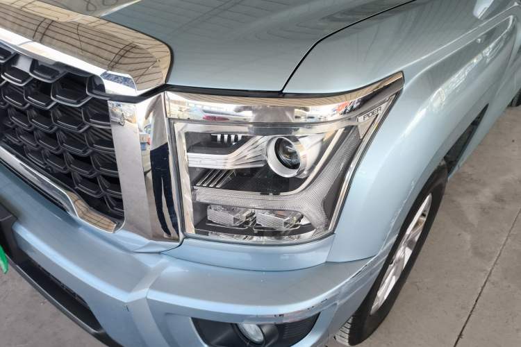 Used Great Wall King Kong Poer 2022 2.0T Manual Diesel Two-Wheel Drive Elite Version Long Bed Flatbed – GW4D20M Left Front Headlight