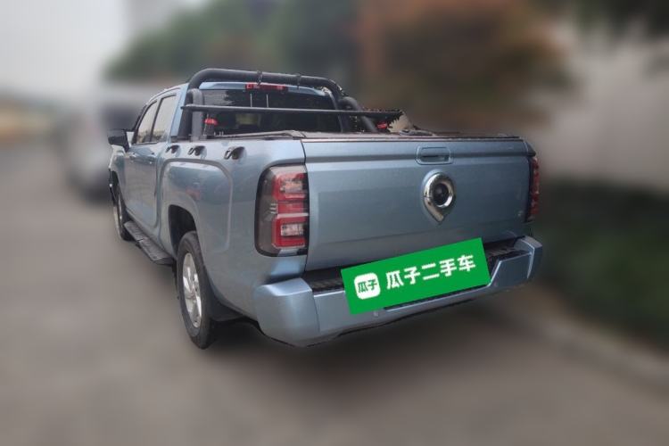 Used Great Wall King Kong Poer 2022 2.0T Manual Gasoline 4x4 Navigation Version with Long Bed – GW4C20B Rear Left 45 Deg