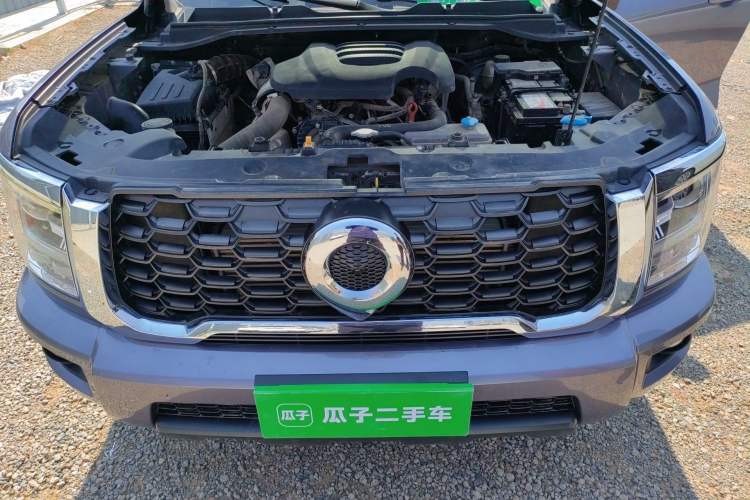 Used Great Wall King Kong Poer 2022 2.0T Manual Diesel 4x4 Elite Long-Box Version GW4D20M Engine Bay