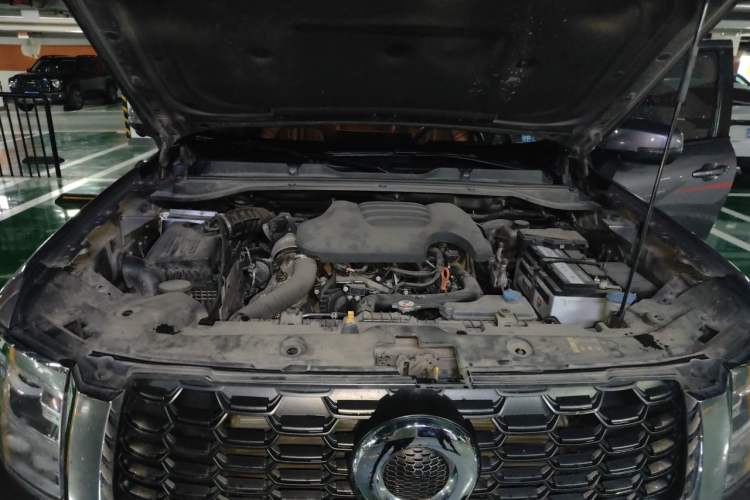 Used Great Wall King Kong Poer 2022 2.0T Manual Diesel 4x4 Navigation Version Long Bed GW4D20M Engine Bay