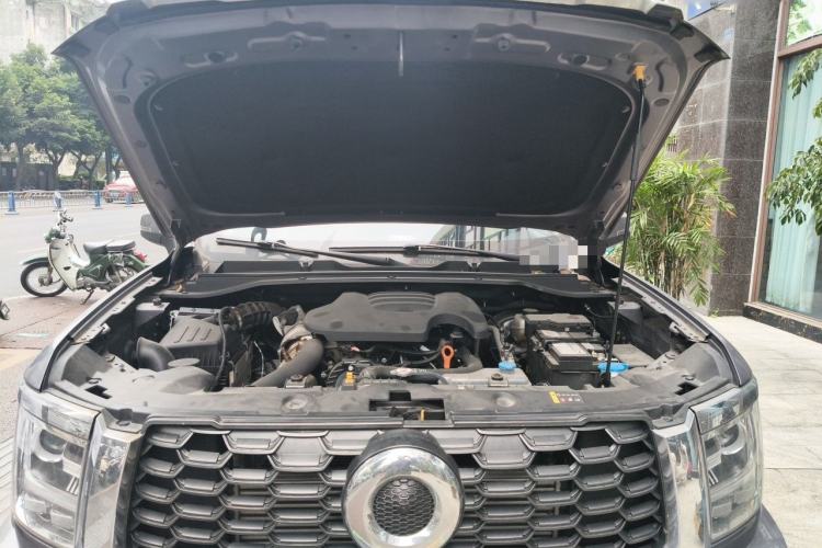 Used Great Wall King Kong Poer 2022 2.0T Manual Diesel Two-Wheel Drive Elite Version Long Bed Flatbed – GW4D20M Engine Bay