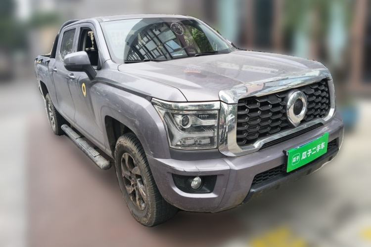 Used Great Wall King Kong Poer 2022 2.0T Manual Diesel Two-Wheel Drive Elite Version Long Bed Flatbed – GW4D20M Front Right 45 Deg