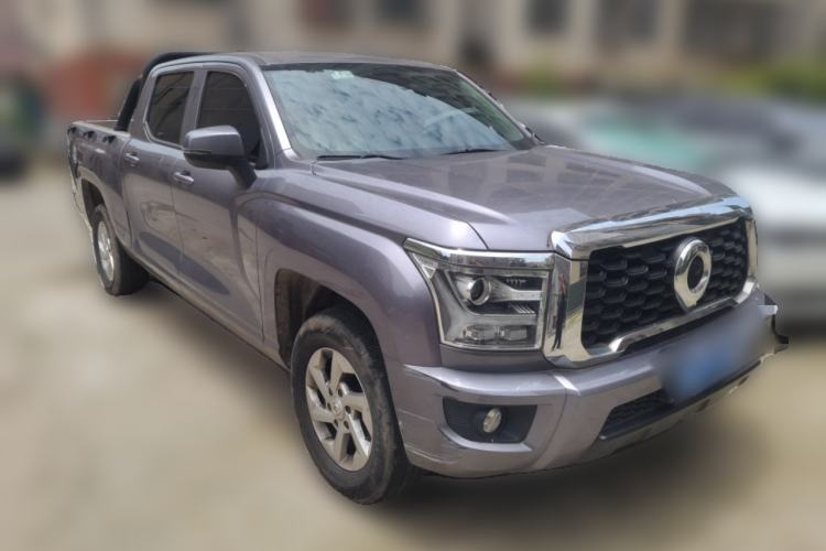 Used Great Wall King Kong Poer 2022 2.0T Manual Gasoline Two-Wheel-Drive Elite Version with Long Bed – GW4C20B Front Right 45 Deg