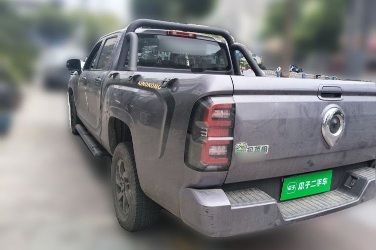 Used Great Wall King Kong Poer 2022 2.0T Manual Diesel Two-Wheel Drive Elite Version Long Bed Flatbed – GW4D20M Rear Left 45 Deg