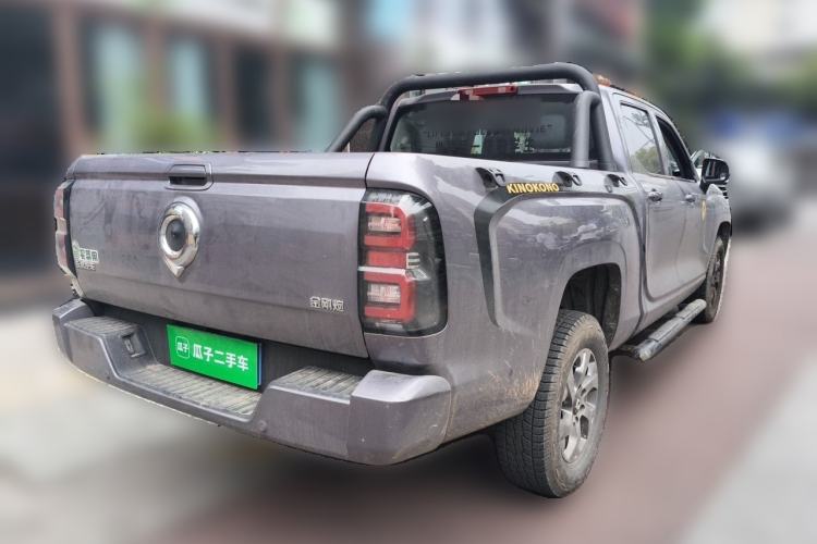 Used Great Wall King Kong Poer 2022 2.0T Manual Diesel Two-Wheel Drive Elite Version Long Bed Flatbed – GW4D20M Rear Right 45 Deg