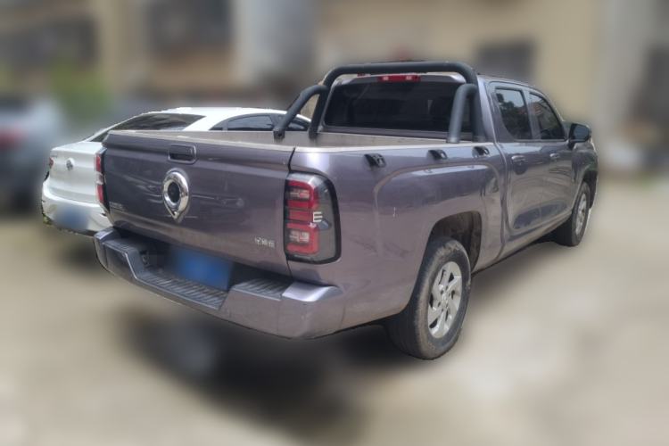 Used Great Wall King Kong Poer 2022 2.0T Manual Gasoline Two-Wheel-Drive Elite Version with Long Bed – GW4C20B Rear Right 45 Deg