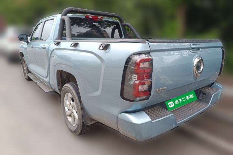Used Great Wall King Kong Poer 2022 2.0T Manual Diesel Two-Wheel Drive Navigation Version with Long Bed – GW4D20M Rear Left 45 Deg