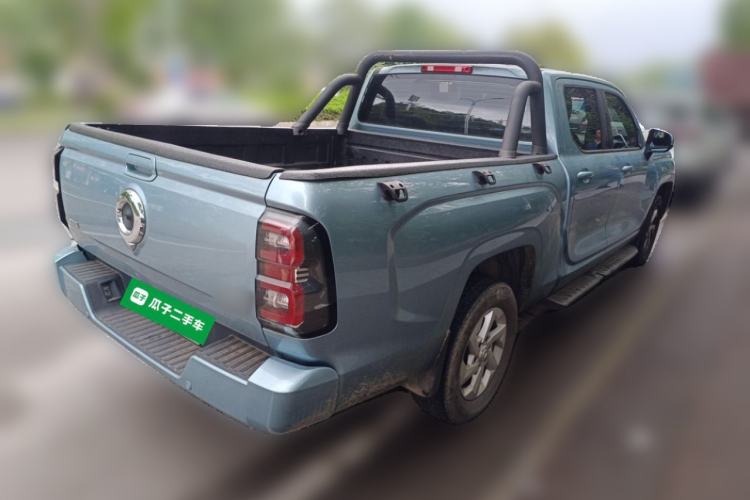 Used Great Wall King Kong Poer 2022 2.0T Manual Diesel Two-Wheel Drive Navigation Version with Long Bed – GW4D20M Rear Right 45 Deg