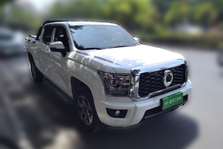 Used Great Wall King Kong Poer 2022 2.0T Manual Diesel Two-Wheel Drive Elite Version Long Bed Flatbed – GW4D20M Front Right 45 Deg