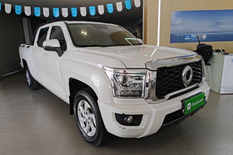 Used Great Wall King Kong Poer 2022 2.0T Manual Gasoline Two-Wheel-Drive Elite Version with Long Bed – GW4C20B Front Right 45 Deg